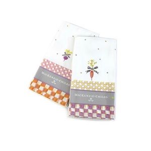 MacKenzie-Childs kitchen tea towels, set of 2